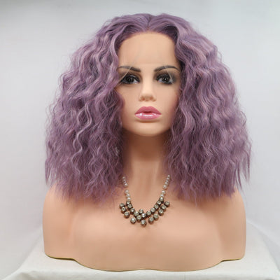 14 Inches Synthetic Curly Lace Front Wig - Sprechic