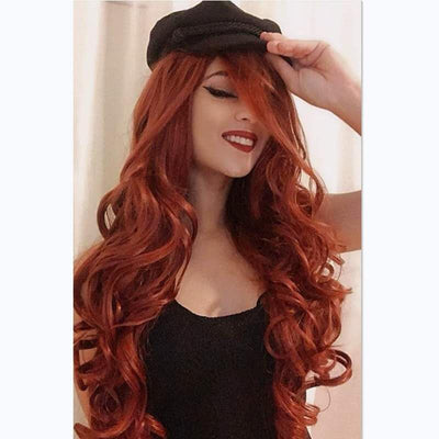 24-26 Inches Synthetic Curly Capless Wig - Sprechic