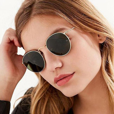 Fashion Round Frame Sunglasses - Sprechic