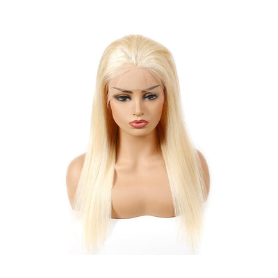 8-24 Inches 13x6 Brazilian Straight Blonde Lace Front Wig Pre Plucked Remy Hair - Sprechic