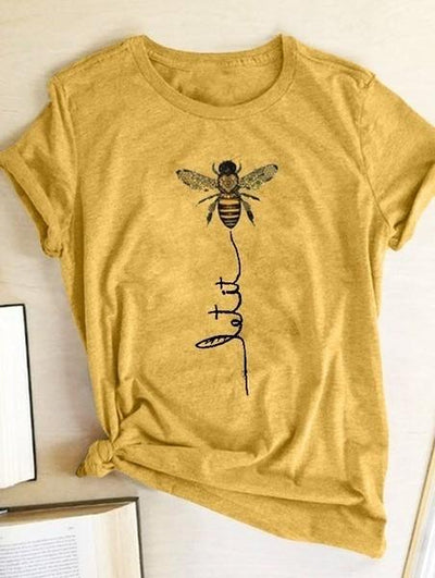 Bee Kind Graphic T-Shirt - Sprechic